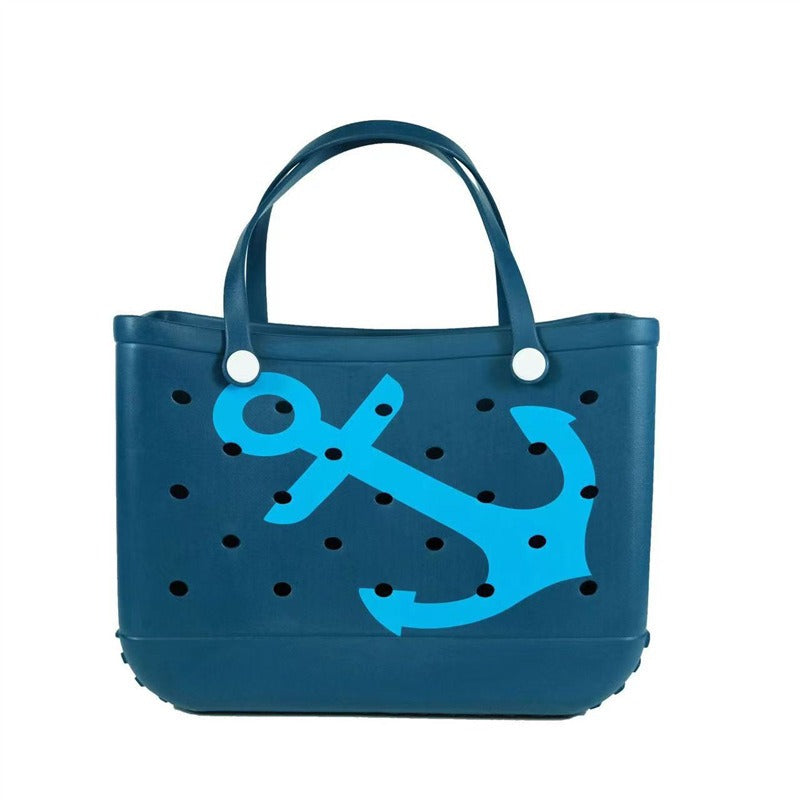 Dongdong Beach Storage Bag Handbag Printed EVA Outdoor Basket Pet Bag