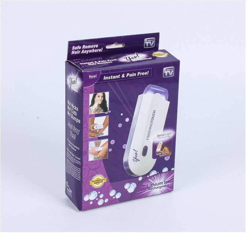 Male and female laser induction hair removal machine shaver